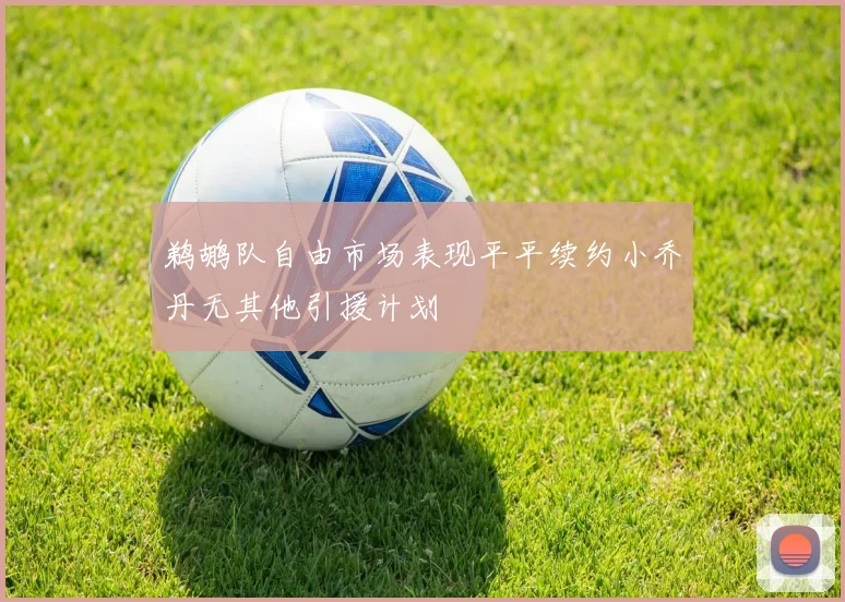 鹈鹕队自由市场表现平平续约小乔丹无其他引援计划